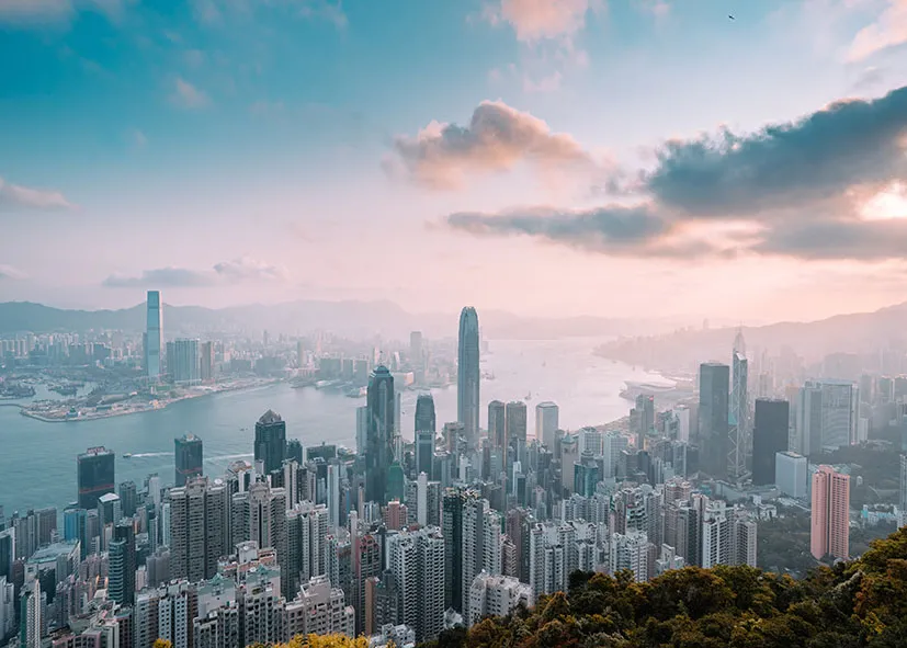 The city of skycrapers