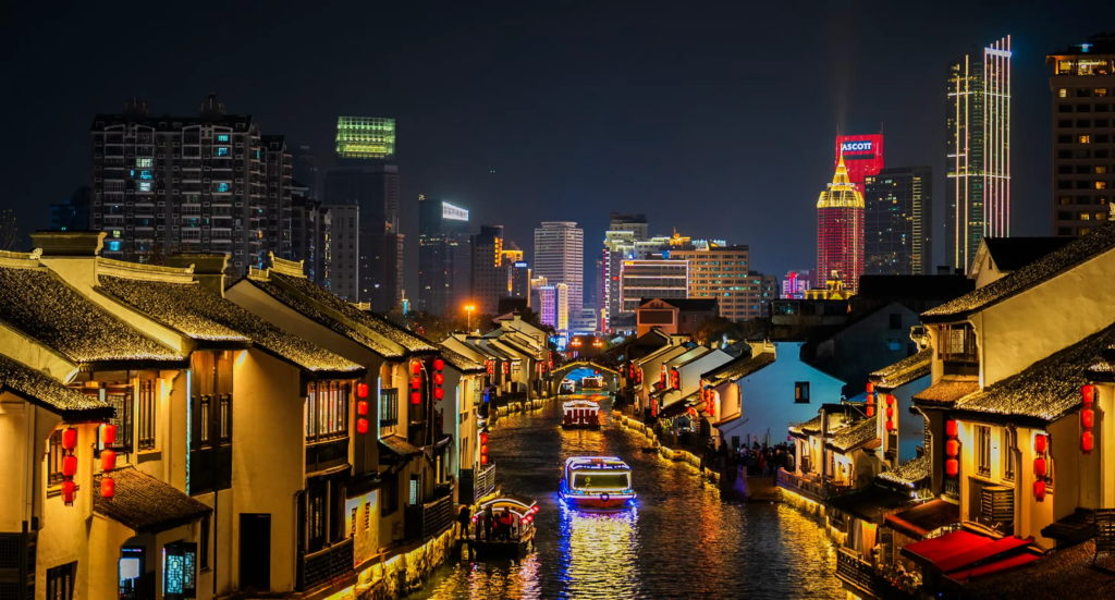 Lugares futuristas de China